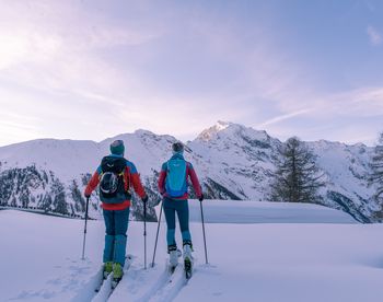 Skifahren Südtirol Hotel Lärchenhof Skigebiet Sulden a Ortler