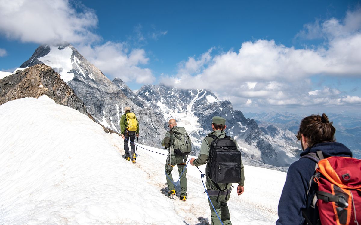 Wandern Suldner Gletscher Sommer Urlaub Hotel Lärchenhof