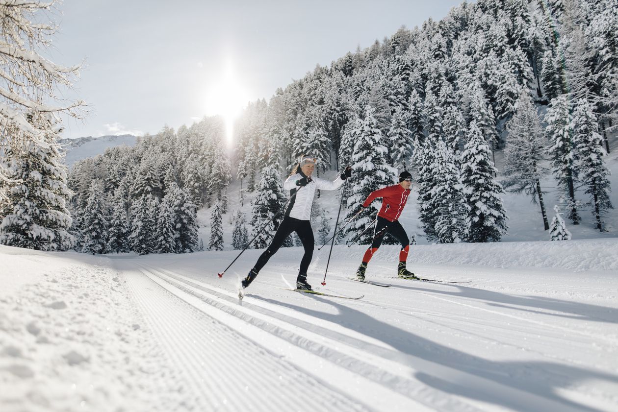 Cross country skiing Solda Ski Area Hotel Lärchenhof