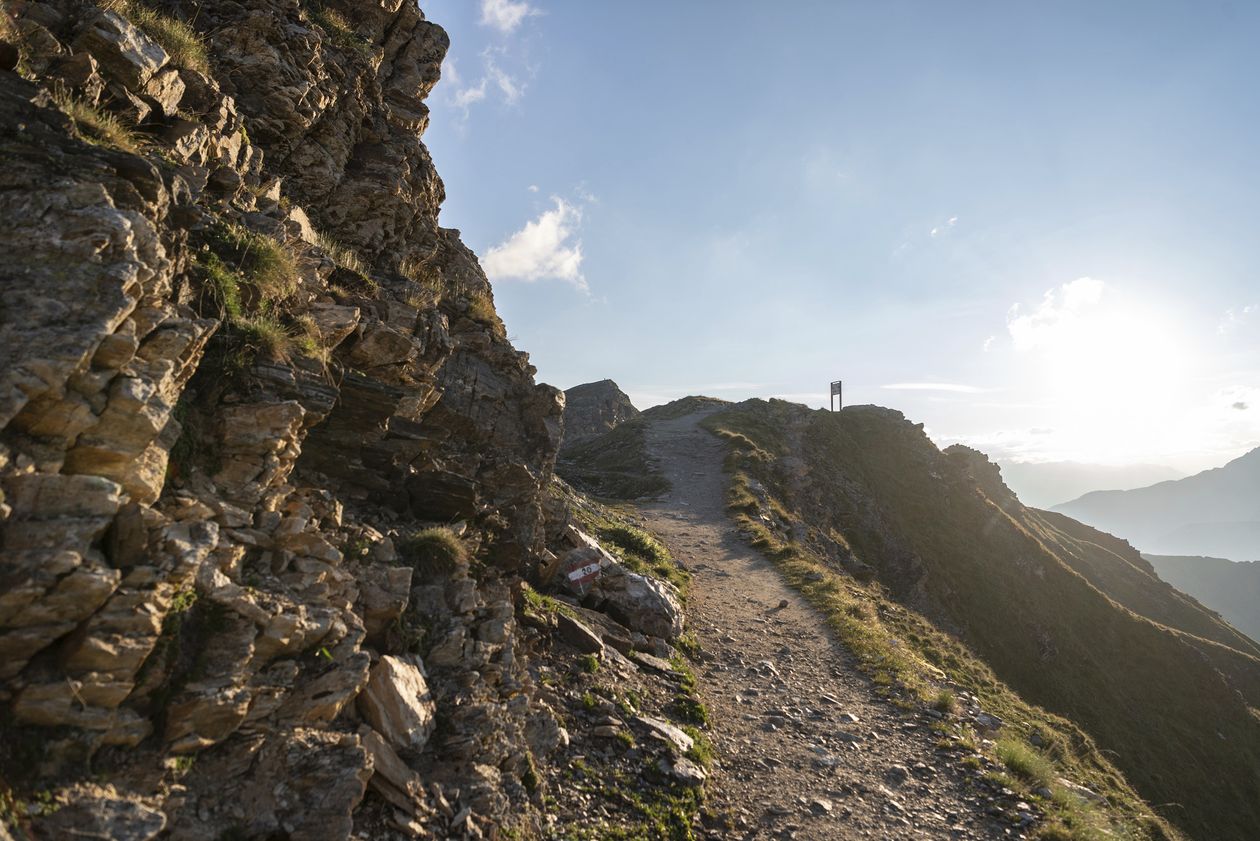 Hike Payer mountain hut Solda Venosta Valley South Tyrol Hiking