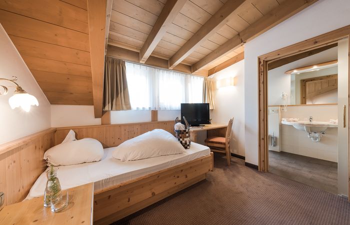 Hotel Sulden Einzelzimmer mit Bad