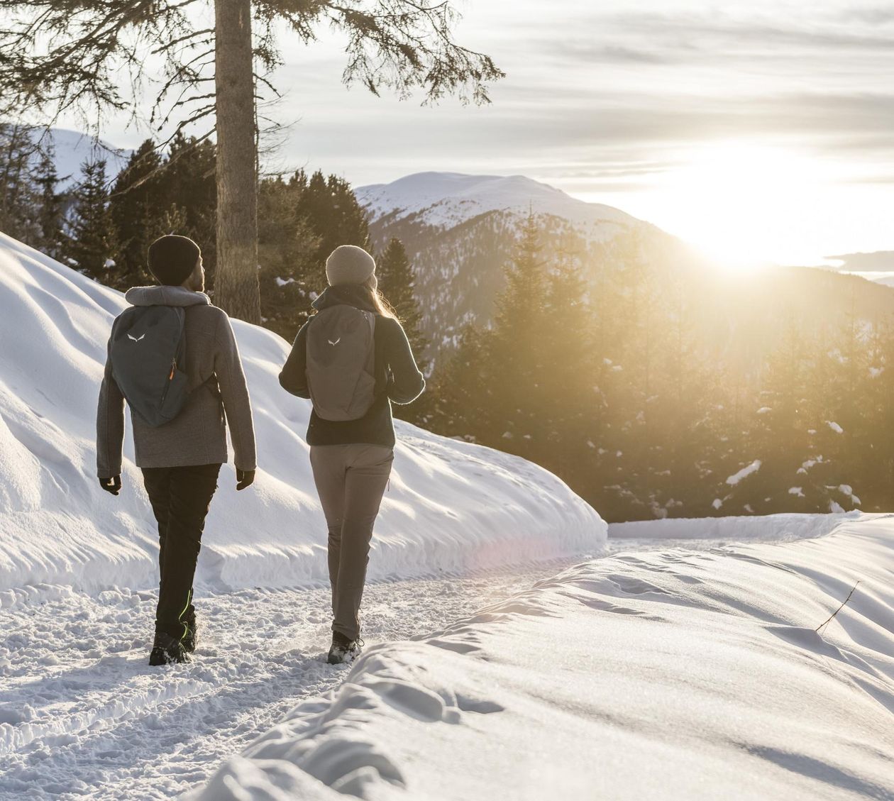 Vacanza invernale Solda Alto Adige Escursioni invernali Hotel Lärchenhof