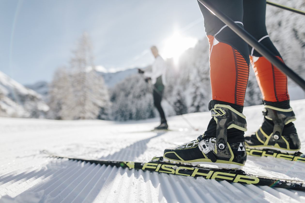 Winterurlaub Südtirol Langlaufen Sulden am Ortler Skigebiet Hotel Lärchenhof