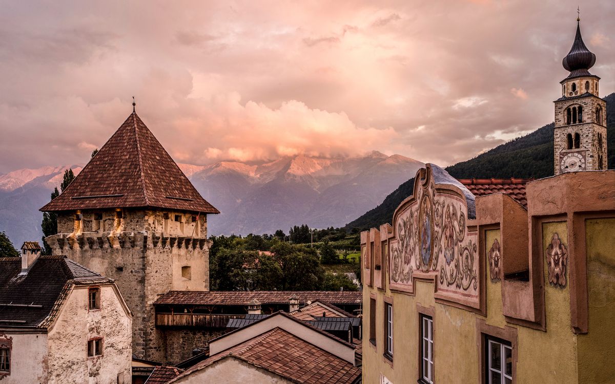 Glurns Mittelalterliche Stadt Vinschgau Ausflugsziele Sehenswertes