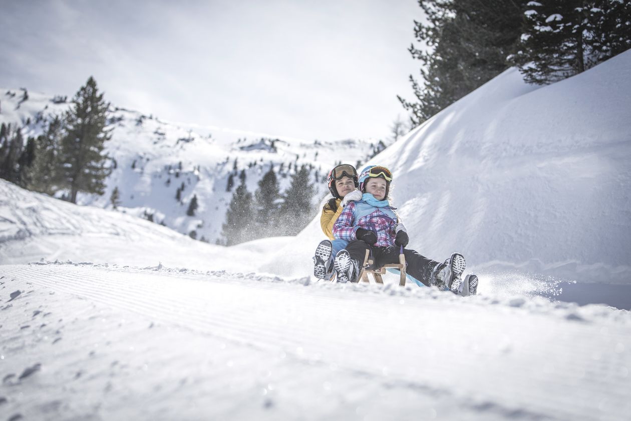 Rodeln Sulden am Ortler Skigebiet Hotel Lärchenhof