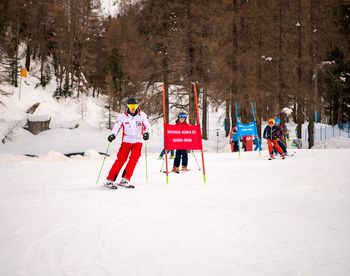 Familienurlaub Winter Skifahren Skigebiet Sulden Hotel Lärchenhof