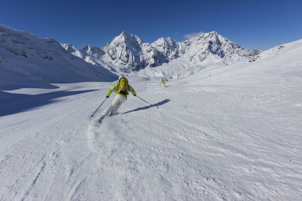 Skifahren Südtirol Winter Skiurlaub Sulden im Hotel Lärchenhof