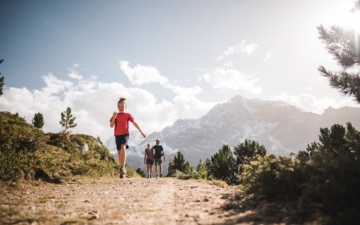 Wandern Familienurlaub Sulden Hotel Lärchenhof