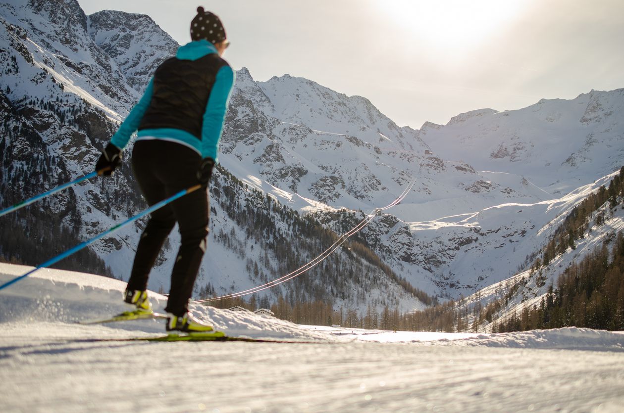 Winterurlaub Langlaufen Sulden Hotel Lärchenhof