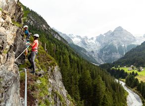 South Tyrol climbing via ferrata Solda holiday summer