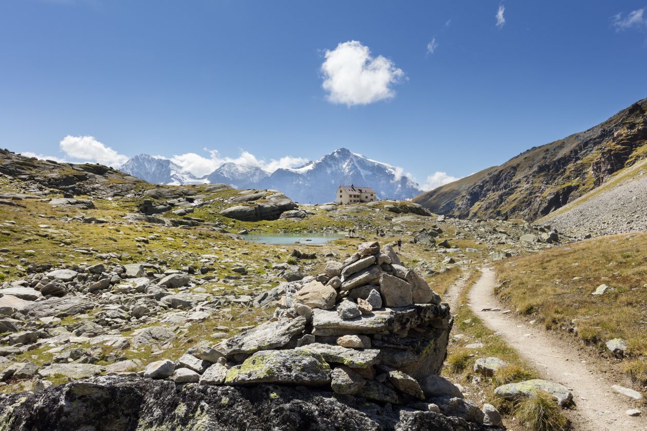 Hike "Rifugio Serristori" Solda Venosta Valley South Tyrol Hiking