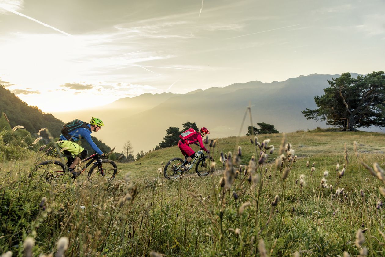 Biketour Madritschjoch Vinschgau Südtirol Radtour