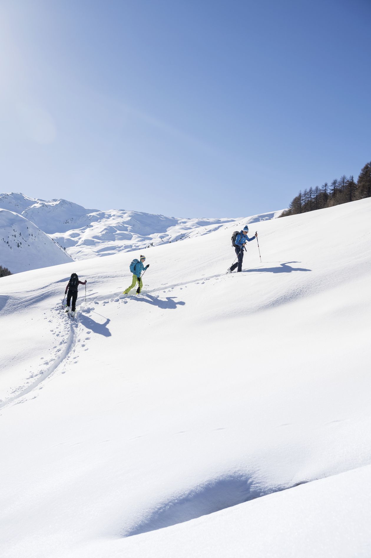 Winterurlaub Skitouren Sulden Hotel Lärchenhof